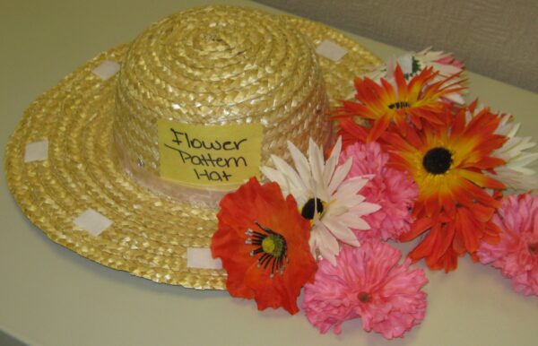 Pattern Flower Hat