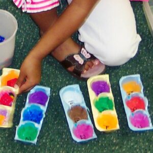 Sorting Counting matching colors